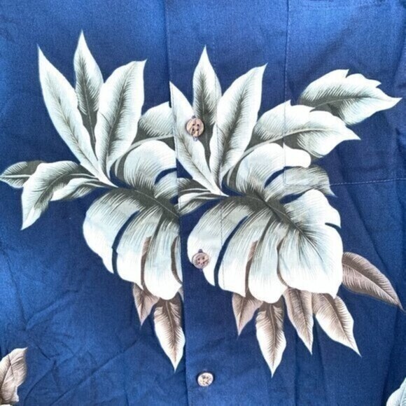 Campia Moda Hawaiian Shirt Sz L Men Vacation Button Down Short Sleeve - Picture 7 of 10